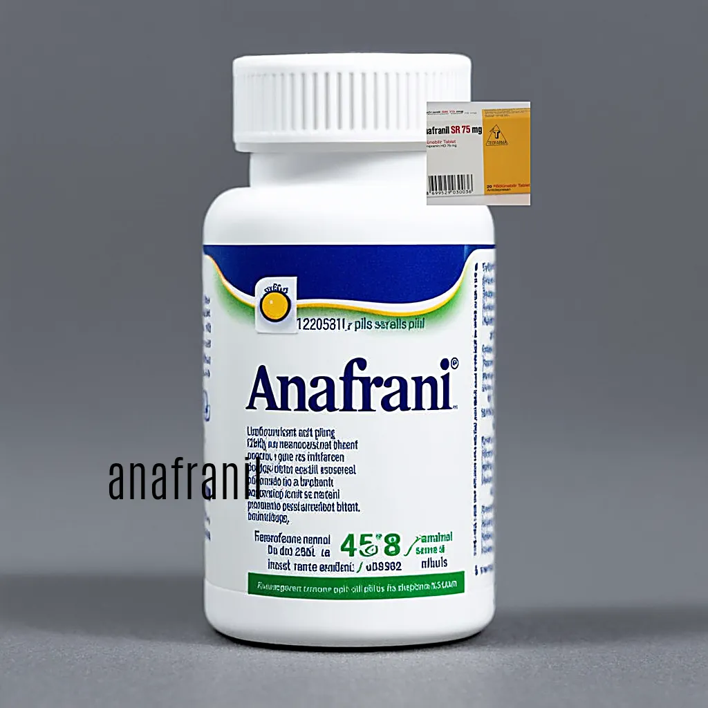 Anafranil retard 75 precio